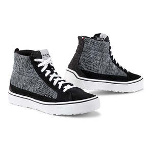 Summer Motorcycle Gear: Street 3 Air Lady Waterproof Shoes - Black/Grey