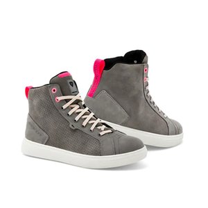 Street Commuting Motorcycle Gear: Arrow Ladies Shoes - Light Grey/White - FINAL SALE