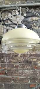 Mid Century Light: Large Lemon UFO   LLZ