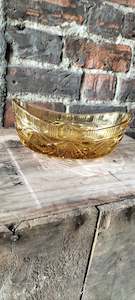 Retro Glass Dish: Retro Glass Bowl    GB3