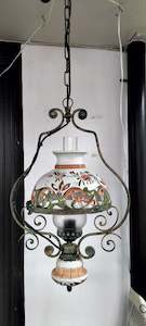 CERAMIC Hand Painted Pendant  BH2