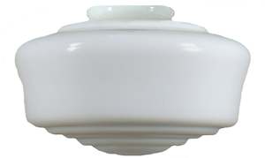 Reproduction Lighting: Large Reproduction Art Deco                         H11 Moulin