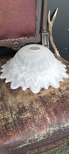 1980s Lighting: Marble Look Pretty Shade MLP