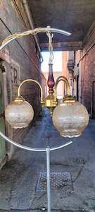 Three Arm 80's Chandelier EC1