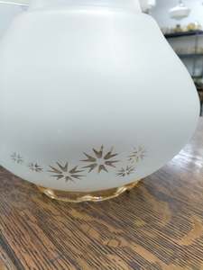 RETRO Frosted Glass / Amber Rim       AR26