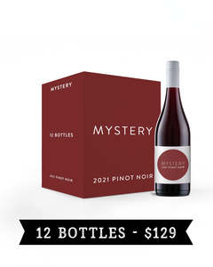 The Vault: 2021 Mystery Pinot Noir - 12 Pack