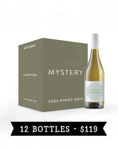 The Vault: 2023 Mystery Pinot Gris - 12 Pack