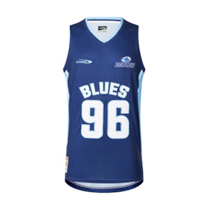 Rugby: Blues Mens Basketball Singlet