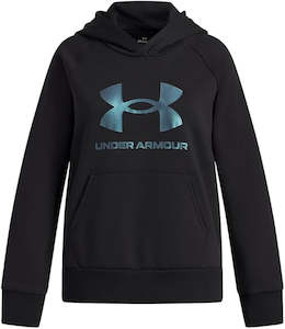 Under Armour: Rival Fleece Shimmer Hoodie Girls