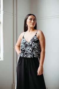 Lucky Last: Mahara – Rose Print Classic Cami