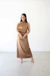 New Arrivals: Hono Dress in Almond