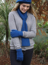 Lothlorian Plain Gloves - Possum Merino 9901
