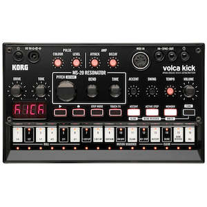 Synthesizers: Korg VOLCA KICK Analogue Kick Generator PRE-ORDER