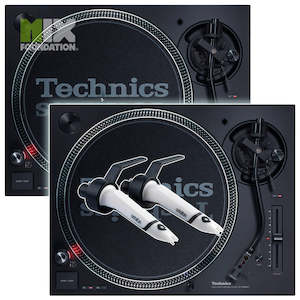 Technics SL-1210MK7 Direct Drive DJ Turntable (PAIR) with Ortofon Concorde Scrat&hellip;