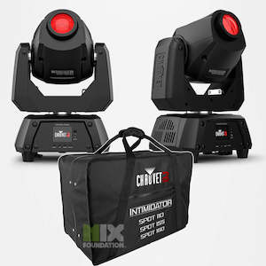 Chauvet: Chauvet DJ INTIMIDATOR SPOT 160 ILS LED Moving Head Spot x 2 + Bag | Package Bundle