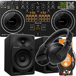 Sale Dj Equipment: Pioneer DDJ-REV1 Scratch-Style Controller for Serato DJ Lite | Beginner Pack 1