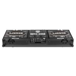UDG Ultimate FLIGHT CASE Set Rane Twelve & Seventy-Two Black Plus (Wheels)
