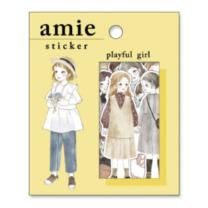 Stickers: Amie Sticker - Playful Girl