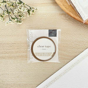 All Washi Tapes: Clear Tape - 7mm | Letter