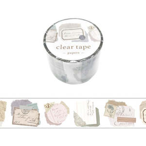 All Washi Tapes: Clear Tape - Papers