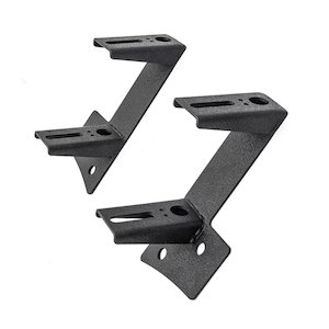 A-Pillar Work Light Spotlight Mounting Brackets 2pc - Jeep Wrangler JK 2007-2017&hellip;