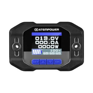 Atem Power Battery Monitor With Shunt High Low Voltage Wire 12V Battery 500A - M&hellip;