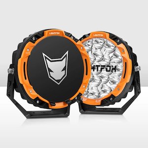 Lightfox 7inch LED Driving Light 1Lux@1,680M IP68 13,600 lumen - MJs Trading NZ-&hellip;