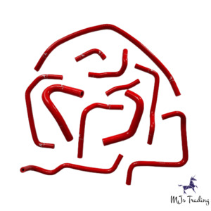 Products: Mazda MX5 NB (1998-2005) Radiator Hose Kit (Red) 11pcs - MJs Trading NZ- One-Stop for Jeep Wrangler Accessories