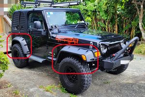 Fender Flares Kit - Jeep Wrangler TJ (1997-2006) - MJs Trading NZ- One-Stop for &hellip;