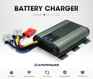 Products: ATEM POWER 12V 25A DC To DC Battery Charger For Battery System Kit - MJs Trading NZ- One-Stop for Jeep Wrangler Accessories