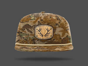 Caps: Gramps Flat Brim Cap - Realtree