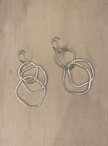 Michele Johnson Jewellry: Triple Cloud Earrings