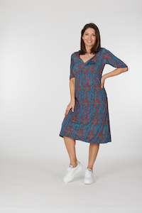 Dresses Summer 2022 23: Vesta Twist Dress - Medley LUCKY LAST size sm