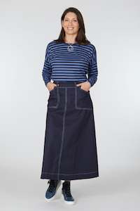 Vesta Jean Skirt - Navy