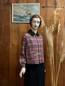 Winter 24: Juna Rose Plaid Bomber