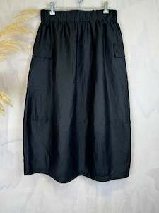 Juna Tulip Skirt | Noir