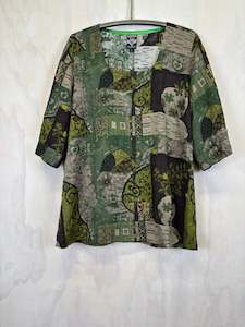 Vesta: Vesta Juliet Top - Cactus