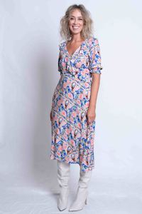 Sheryl May X Over Dress  | Blue Bird