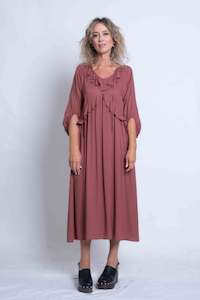 Sheryl May Roberta Dress | Woodrose