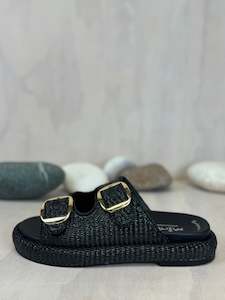 Minx | Relax Raffia Black