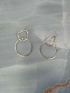 Michele Johnson Jewellry: Double Cloud Earrings