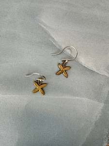 Michele Johnson Jewellry: Frangipani Hooks | Bronze