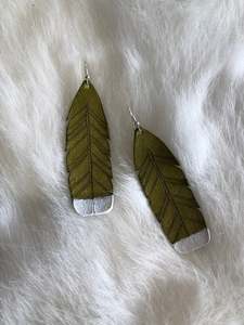 Huia Earrings - Chartruese