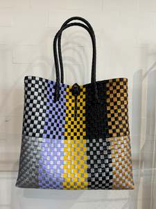 Accessories: Turtle Totes | Lilac Mosaic - XL