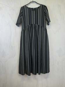 Pluto Tula Dress | Steel Stripe