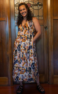 Juna Pocket Pinni Dress | Pixel Satin