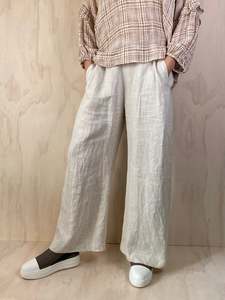 Juna Origami Trousers | Natural