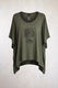 Juna Moss Rose Drape T