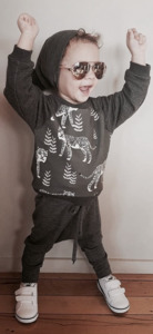 Fawne White Tiger Sweater