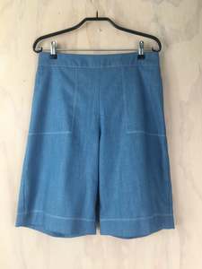 Vesta: Vesta Jean Shorts - chambray